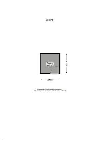 Floorplan - Slachthuisstraat 186, 9713 MK Groningen